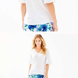 New Lilly Pulitzer Kresta sweater in resort white